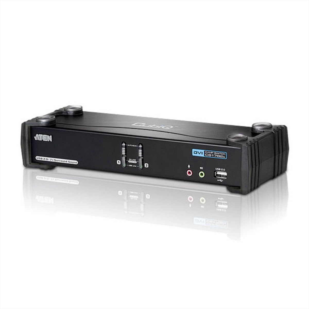 ATEN CS1782A Switch KVM Dual-Link DVI, USB, Audio, 2 ports