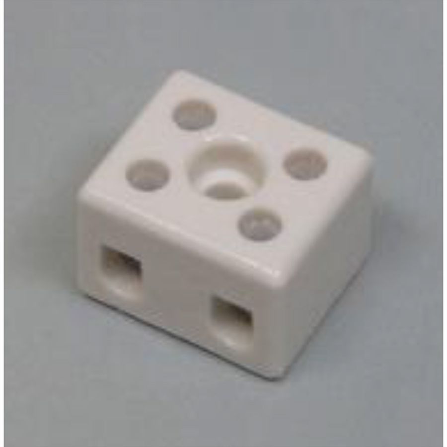 BACHMANN Borne à douille céramique 4mm² 2 pôles