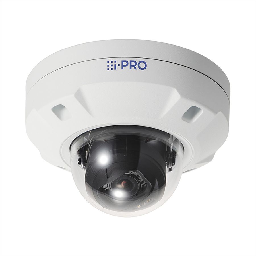 i-PRO 4K AI OUTDOOR VANDAL Dome Kamera, weiß