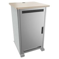Middle Atlantic Products Forum FMR-2027E1MS Rack 20U Freistehendes Gestell Silber, Grau