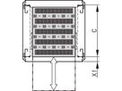 SCHROFF VARISTAR Etagère 19", télescopique, 30kg, avec rails