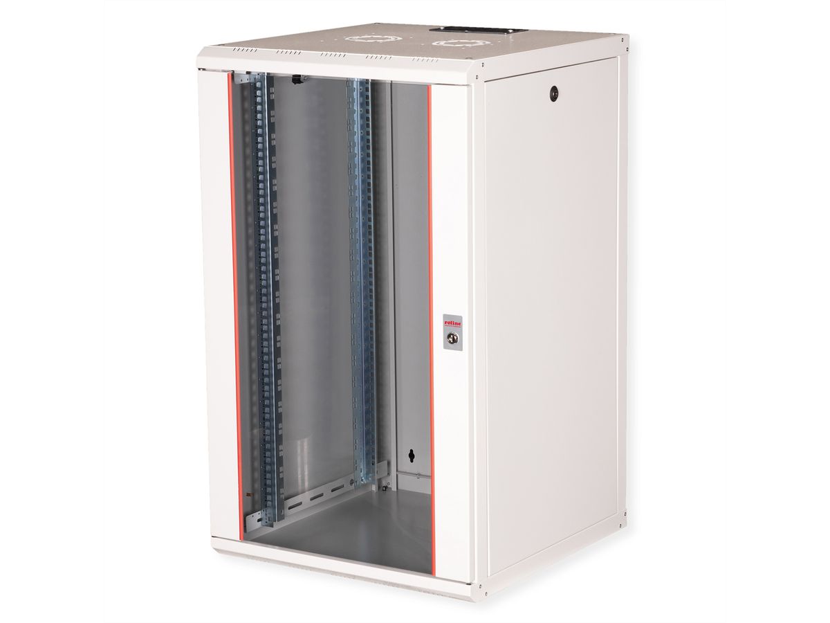 ROLINE 19-Zoll Wandgehäuse Pro 20 HE, 600x600 BxT grau
