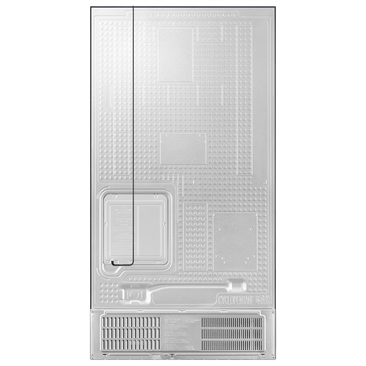 Samsung Food Center RS4000, 578l, Wi-Fi, Edelstahl-Optik