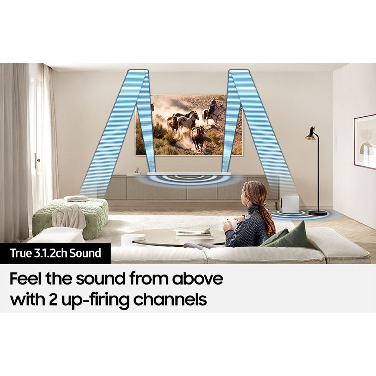 Samsung Soundbar HW-S801D, weiss