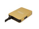 ROLINE GOLD USB Typ C Dockingstation, HDMI 4K, 2x USB 3.2 Gen 1, 1x PD