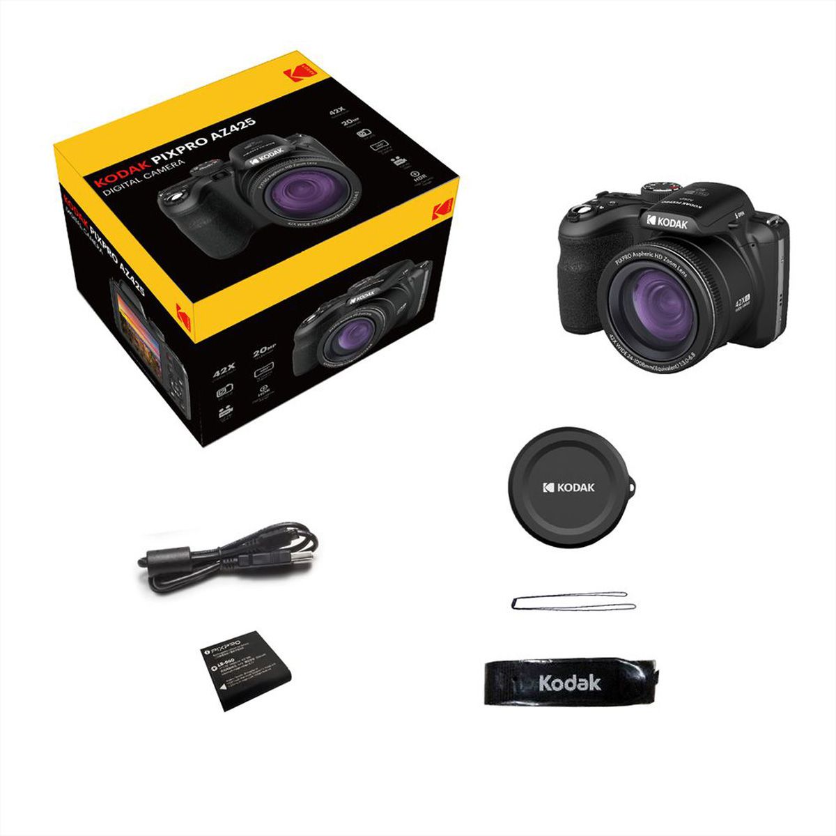 Kodak Bridgekamera AZ425 weiss