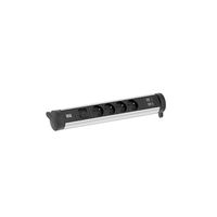 BACHMANN CYCLE Base 4xUTE 1xinterrupteur 1xUSB A/C 22W 0,2m GST18, Mesure par phase, prises commutables
