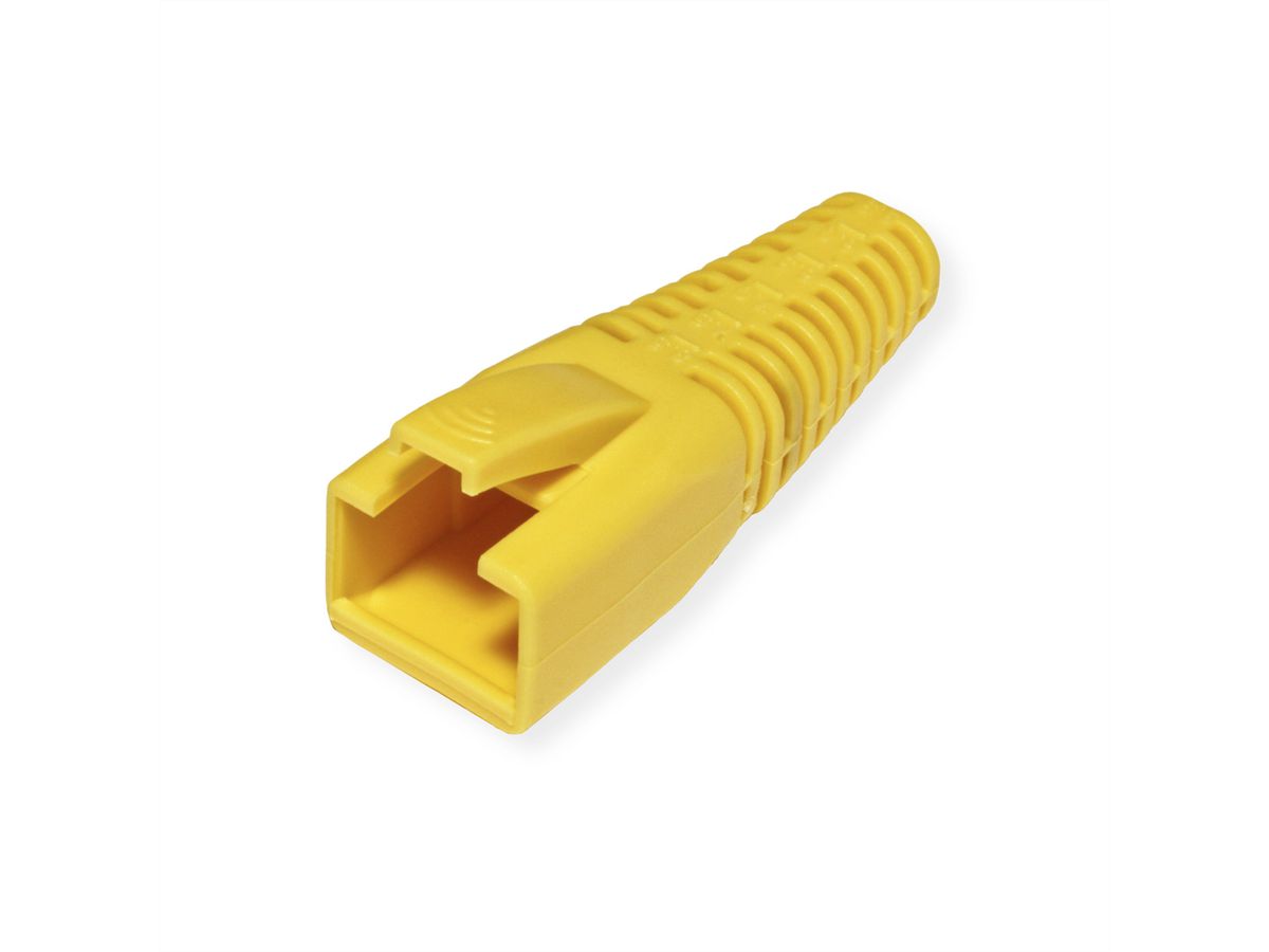 ROLINE Embout anti-pliage, pour RJ-45, 10 pièces, jaune