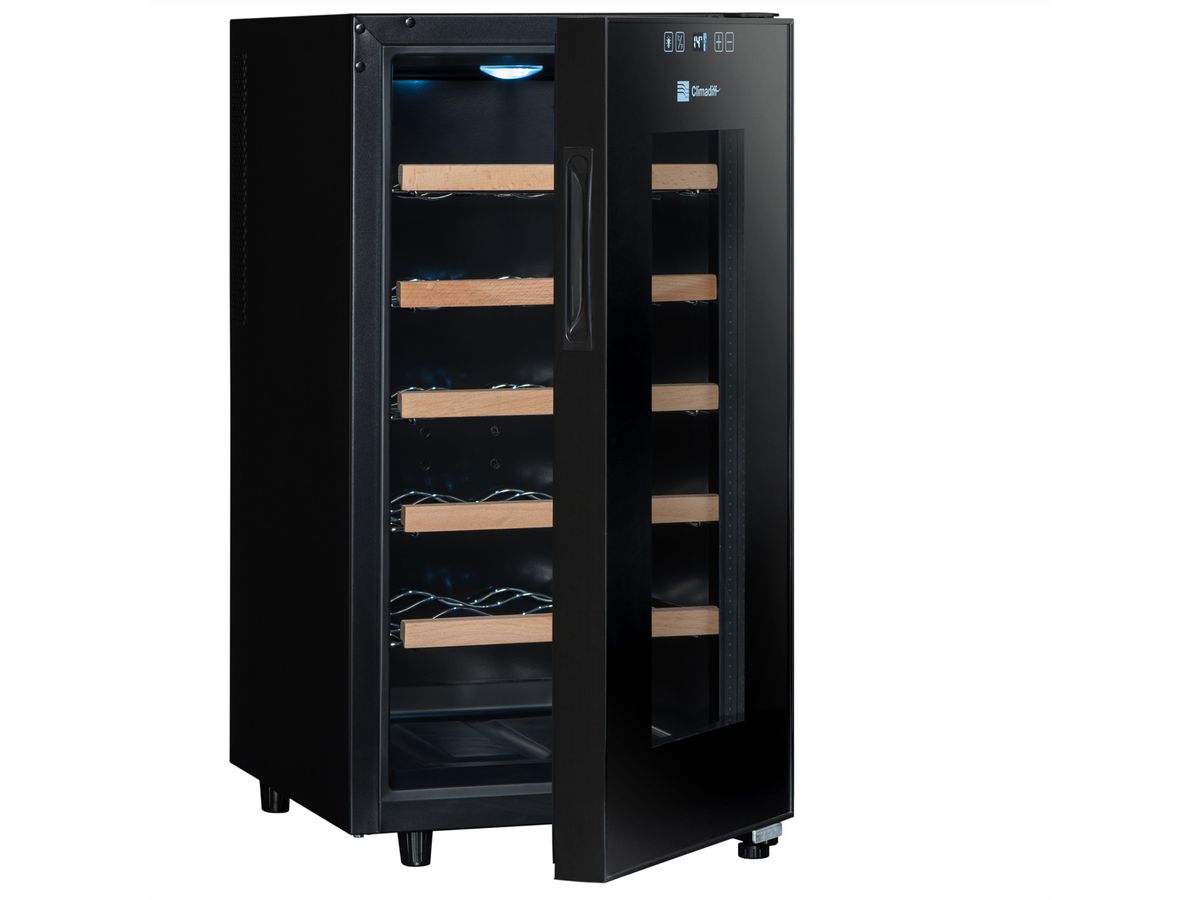 Climadiff Weinkühlschrank CC18F, Freistehend, 1 Zone, 18 Flaschen