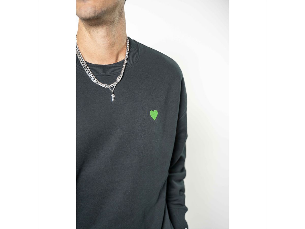 jan SEVEN dettwlyer Sweater Heart (Unisex), XS