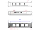 BACHMANN CONFERENCE TOP FRAME Medium Insert 4x ABD