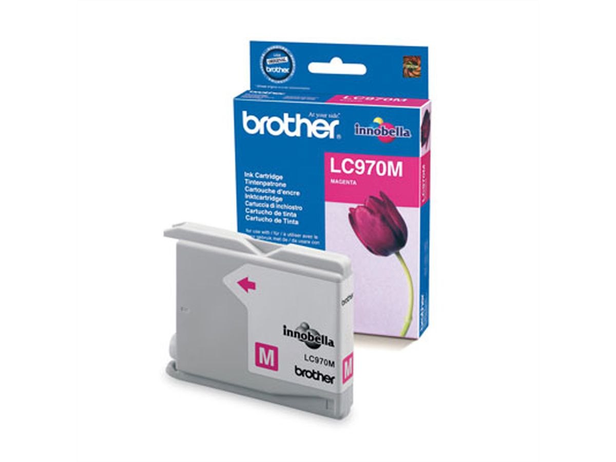 BROTHER LC-970M, cartouche magenta pour env. 300 p.