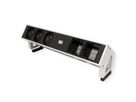 BACHMANN DESK2 3xUTE 35° 2xCM Strom 0,2m GST18 Inox lackiert