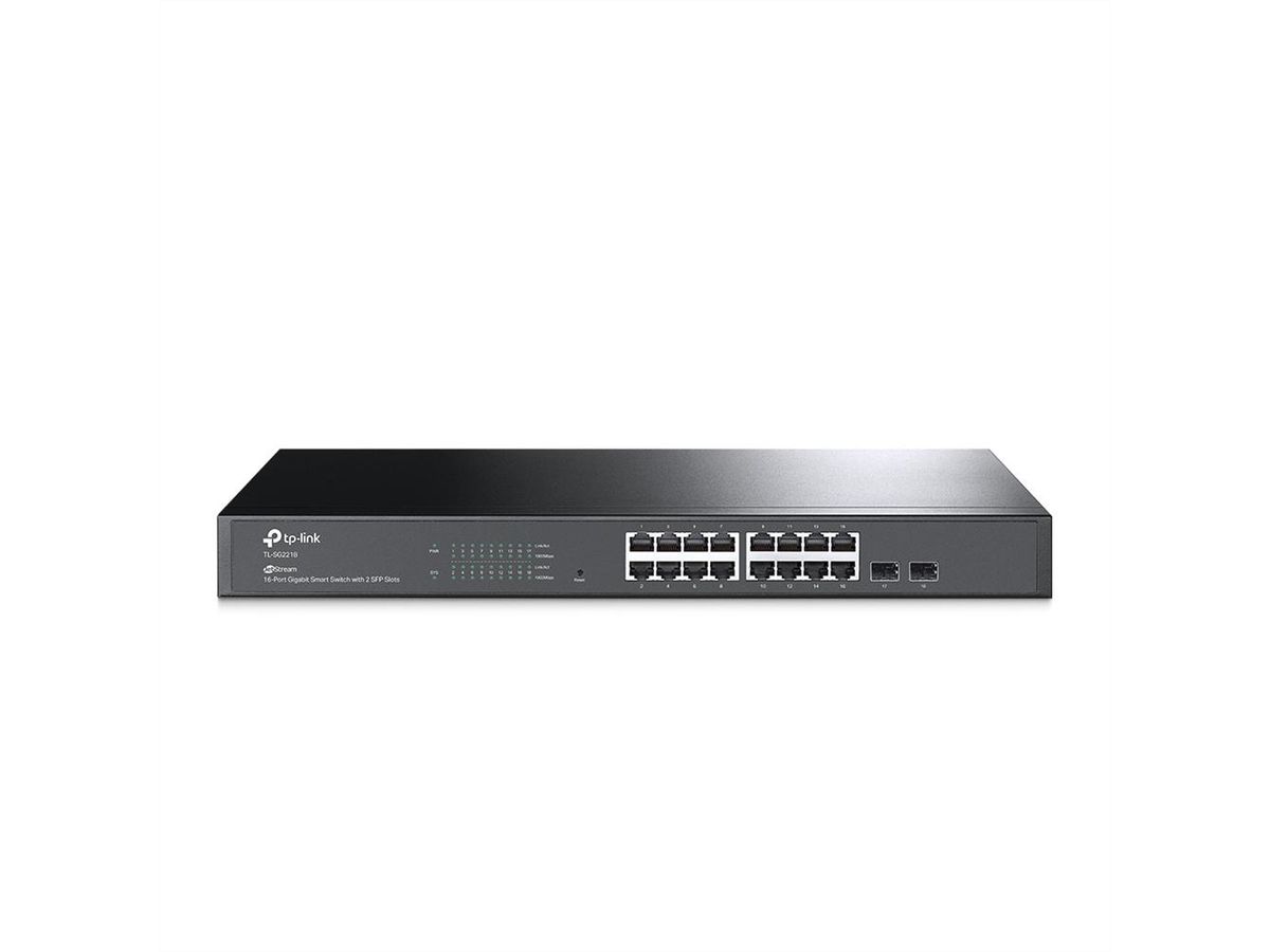 TP-Link SG2218 Switch , 16x Gigabit RJ45, 2x Gigabit SFP Slots