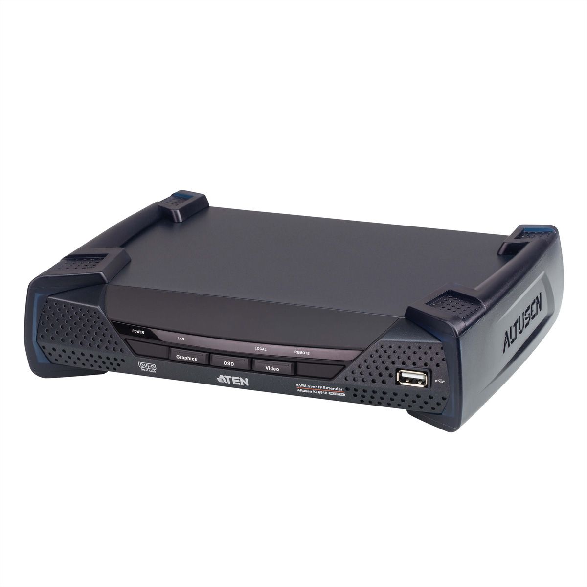 ATEN KE6910R DVI-D Dual Link KVM Over IP Extender Empfänger