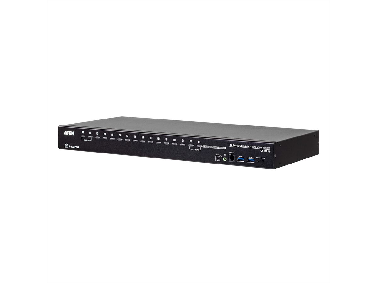 ATEN CS18216 16-Port USB 3.0 HDMI KVM Switch