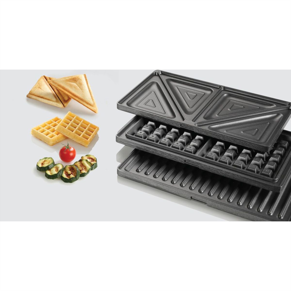 **Retoure**Gorenje Appareil à sandwich SM703GCG, 700 W, argent
