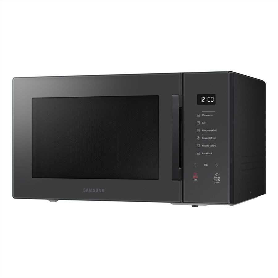 Micro-ondes Samsung avec grill, Bespoke, Clean Charcoal, 30l, MG30T5068UC