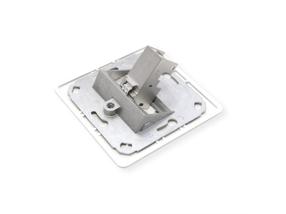 METZ CONNECT E-DAT modul 1 Port AP Cat.6A, reinweiß