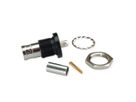 TELEGÄRTNER Connecteur de câble BNC 50 Ohm pour RG-58C/U isolé