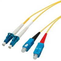 Quality LWL-Kabel Single Mode E9/125µm OS2, LC/SC, gelb, 2 m