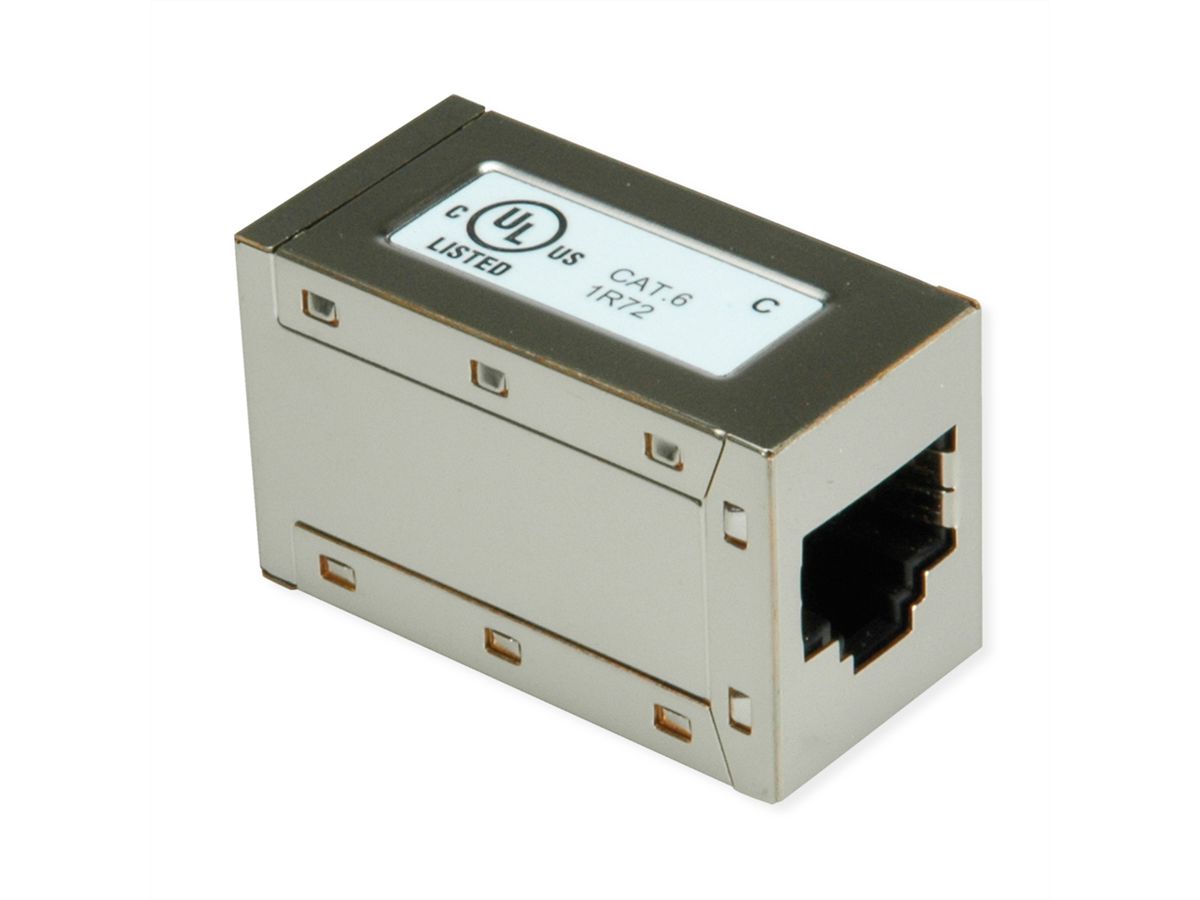 ROLINE RJ-45 Kupplungen geschirmt, Cat.6 (Class E), 25er Pack