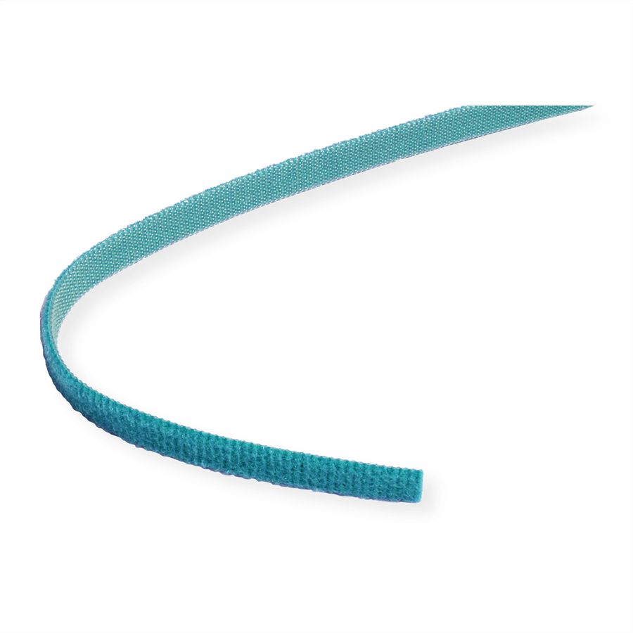 VELCRO® One Wrap® Band 10 mm breit, türkis, 25 m
