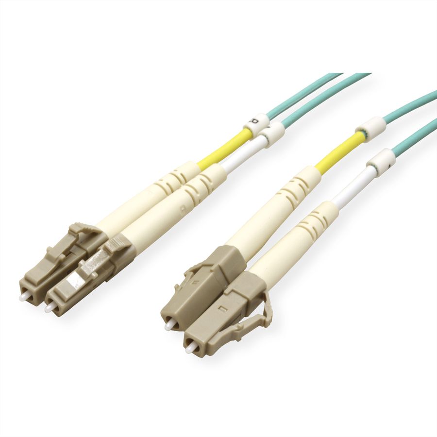 Quality LWL-Kabel duplex 50/125µm OM3, LC/LC, 2m
