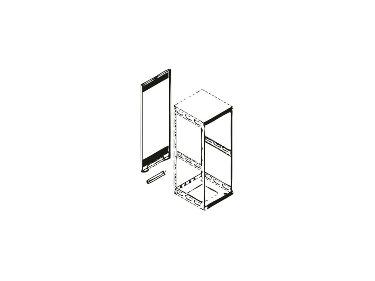 Middle Atlantic Products RAP8 accessoire de racks Panneau d'accès