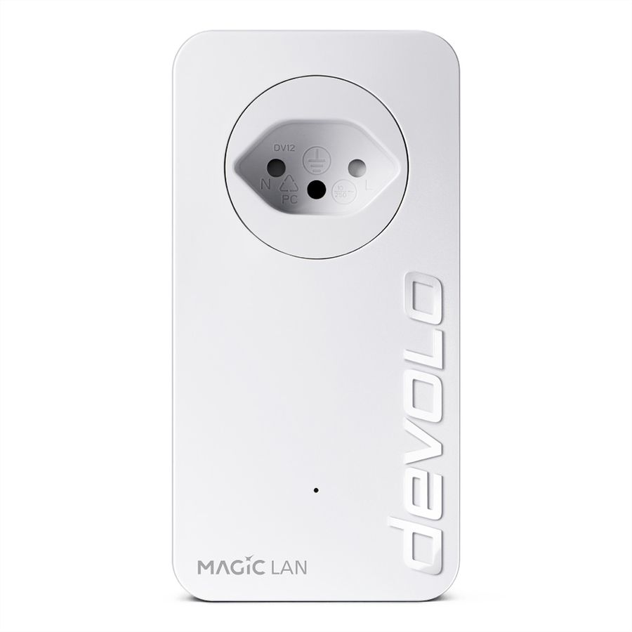 Devolo Powerline Magic 2 LAN, 2400 Mbit/s,1x RJ45, set de 2 pièces