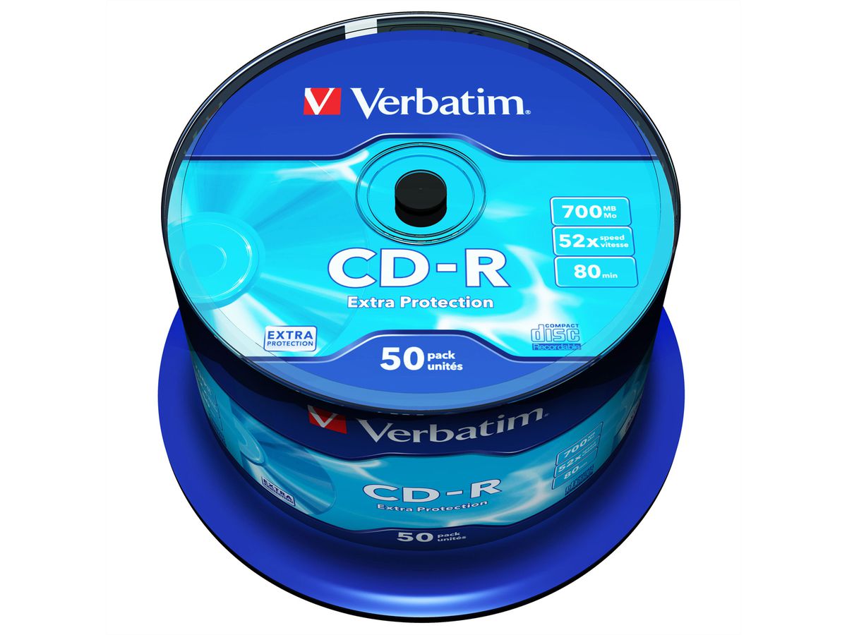 Verbatim CD-R Spindle 700MB 52x 50 Pack