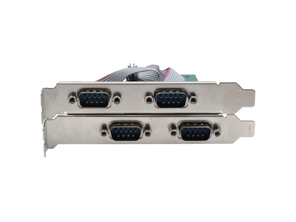 EXSYS EX-46014 Carte PCIe, 4 x RS-232