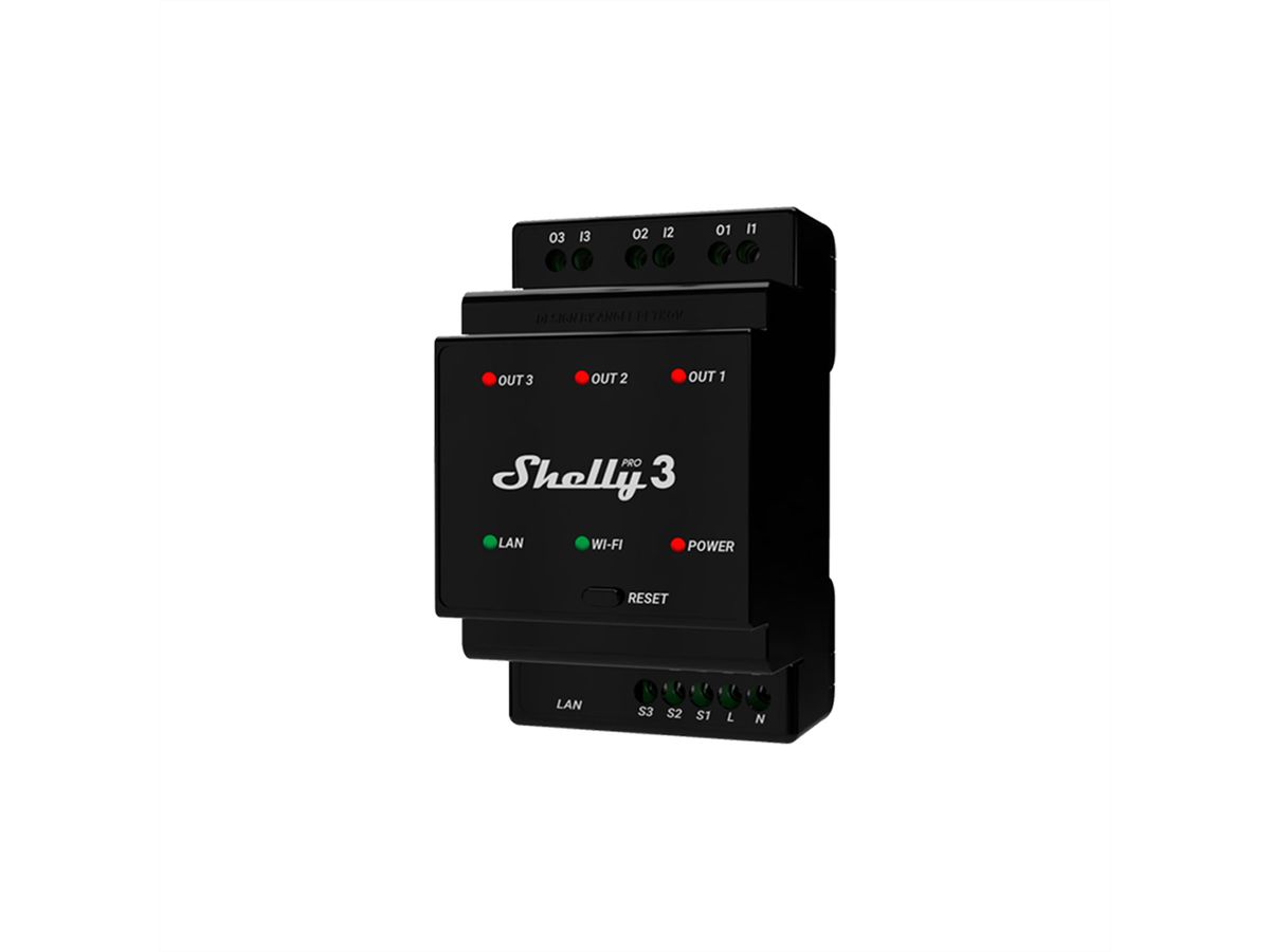 Shelly Schaltaktor PRO 3