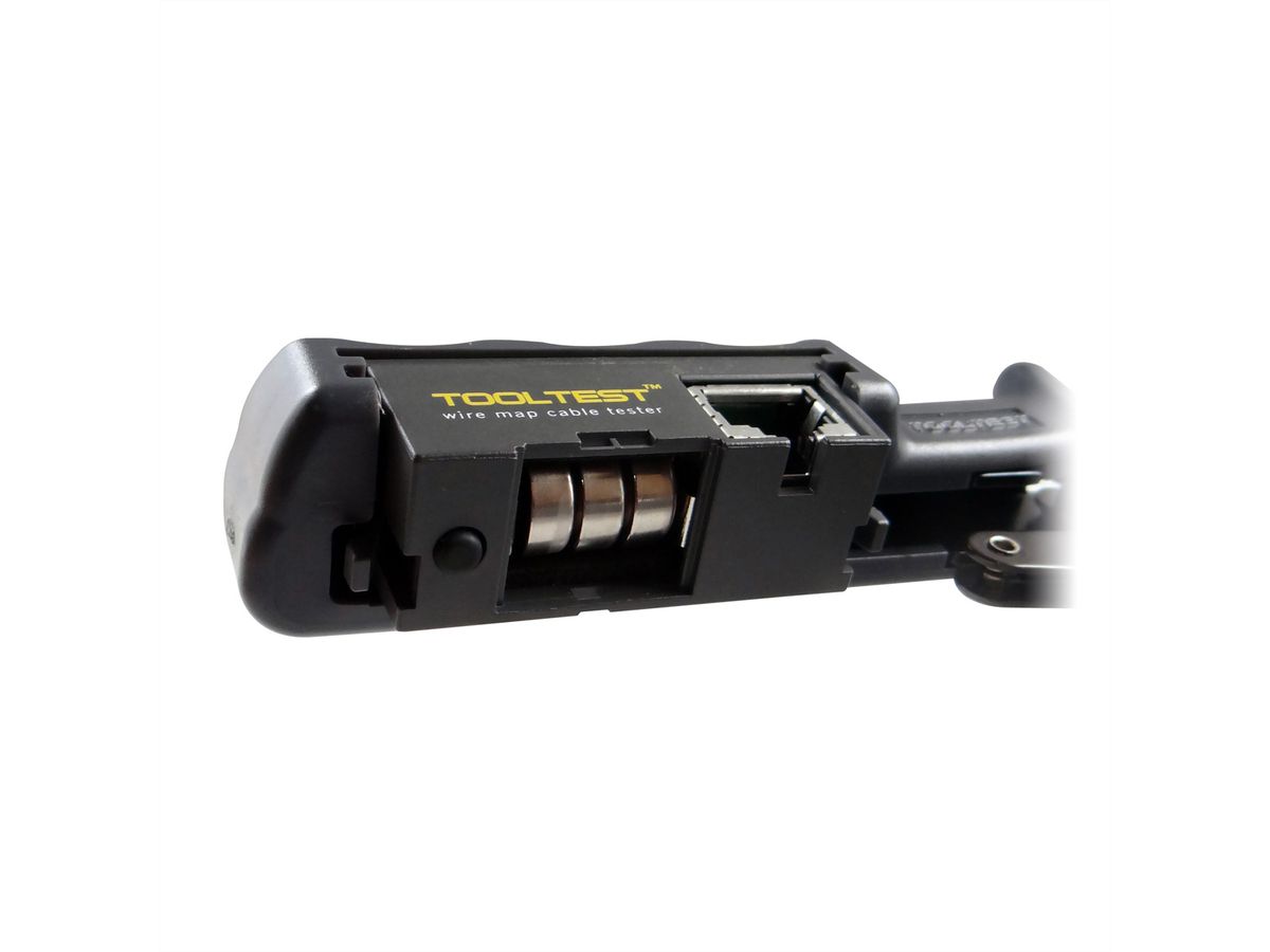 HOBBES Tooltest, pince à sertir avec testeur de câbles