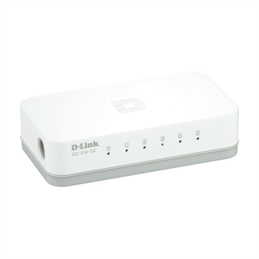 D-Link GO-SW-5E/E Switch bureau 5 ports Fast Ethernet