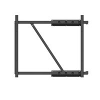 Hagor Support mural extérieur WH OH 85, Landscape, pour Samsung OH85, noir