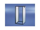 Armoire Novastar SCHROFF sans porte ni panneau arrière, Slim-line, RAL 7021/7035, 1167H 553W 800D
