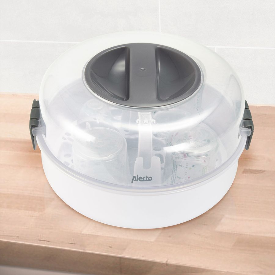Stérilisateur de biberons Alecto BW-04, Blanc