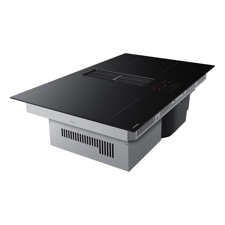 Samsung Table de cuisson avec tirage à la terre intégré 80 cm, FlexZone, 720m³/h,  A+