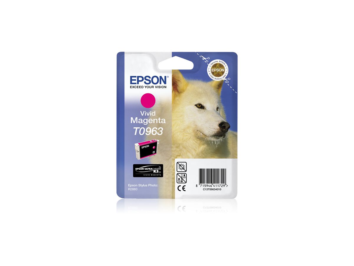 Epson Husky Singlepack Vivid Magenta T0963