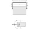 SCHROFF Aufstelltragegriff - AUFSTELL-TRAGEGRIFF 84TE 2HE
