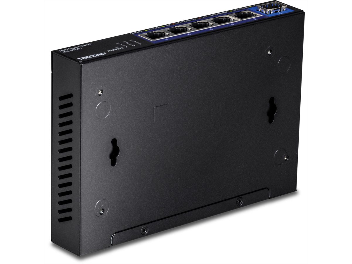TRENDnet TEG-S5061 Switch 2,5G à 6 ports non administrable, avec ports SFP+ 10G