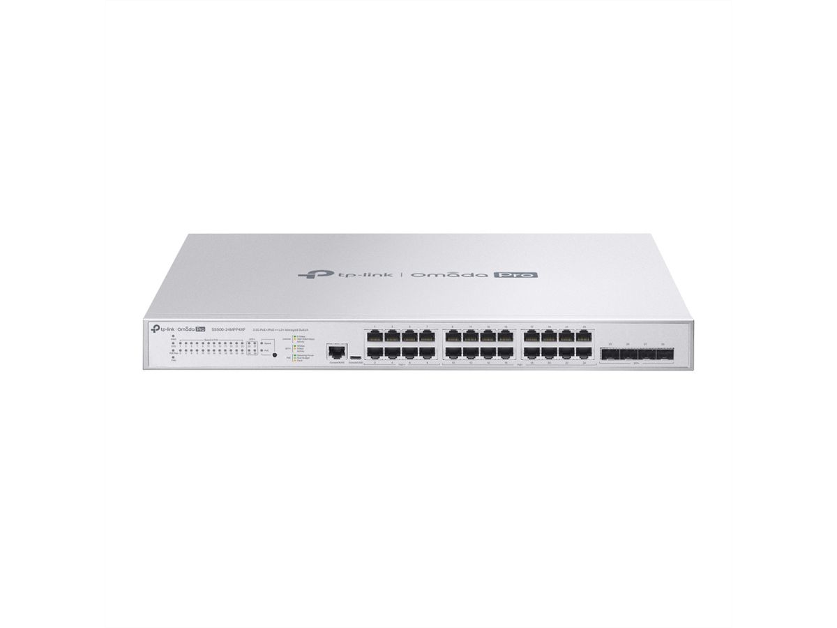 TP-Link Campus Switch S5500-24MPP4XF  , 4x10G PoE++ 2xSFP+ Managed Switch