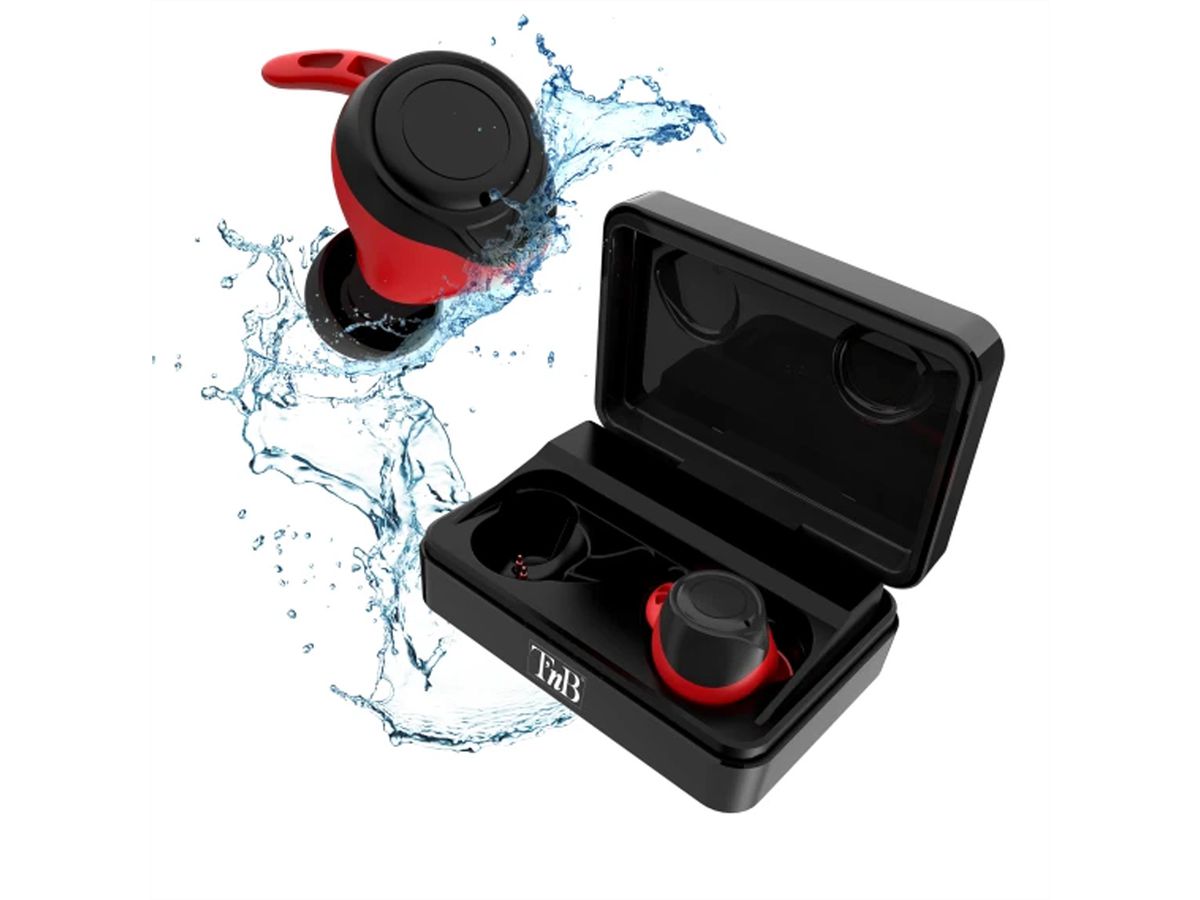 T'nB Xtremework In-Ear Kopfhörer IPX5,BT5.0,9h playtime,135h Batteriecase