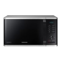 Samsung Mikrowelle mit Grill MW3500, 23L, 800W, MG23K3505AS, Silber