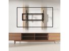 VALUE  Support mural TV, très résistant, télescopique, inclinable, fixe, <80 kg, <266,7cm (105"), 1000 x 600