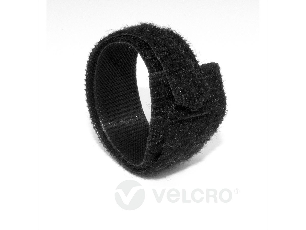 VELCRO® One Wrap® Strap 25mm x 300mm, 750 Stück, flammhemmend, schwarz