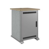 Middle Atlantic Products Forum FMR-1227E1MS Rack 12U Freistehendes Gestell Silber, Grau