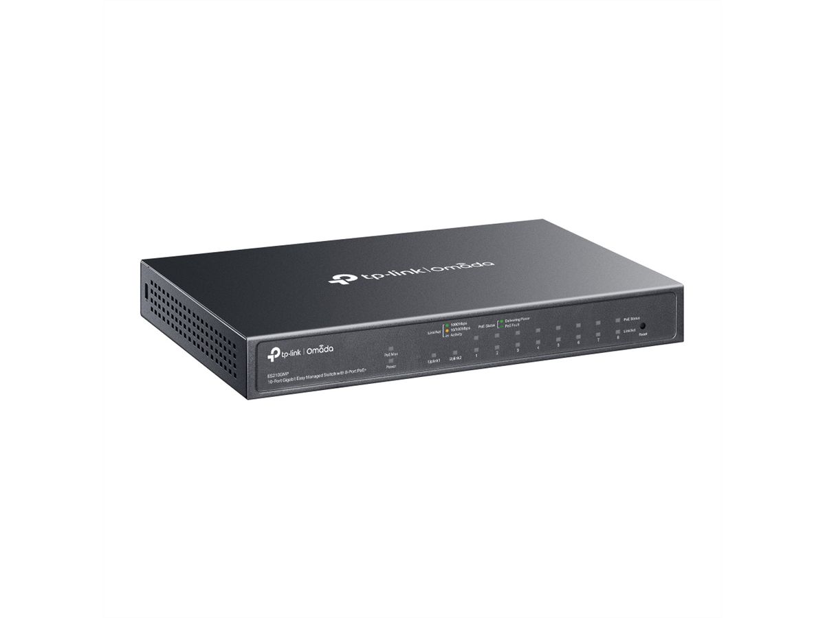 TP-Link ES210GMP Omada PoE+ Switch 10 Port