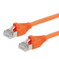 DÄTWYLER Patchkabel Cat.6 (Class E) S/FTP, CU 7702 flex LSOH, AMP, orange, 40 m